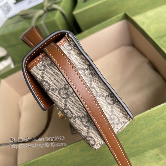 Gucci专柜新款女包, 古驰Padlock系列迷你手袋 Gucci手提肩背斜挎包 652683  gdj1611